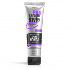 Keratin Pro Style. Pulējošs krēms-stailings loku veidošanai, vidēja fiksācija (100 ml)